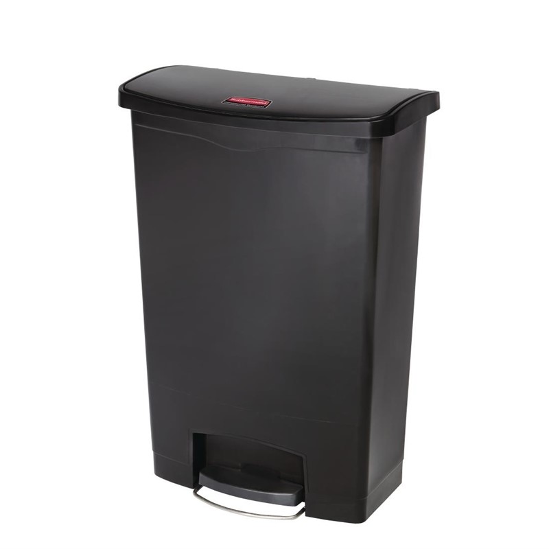 Rubbermaid Step-ON poubelle à pédale noir 90L - 570x353x826mmh